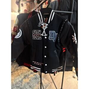 NWT SZ S - Youth Brand X Darth Vader Varsity Jacket